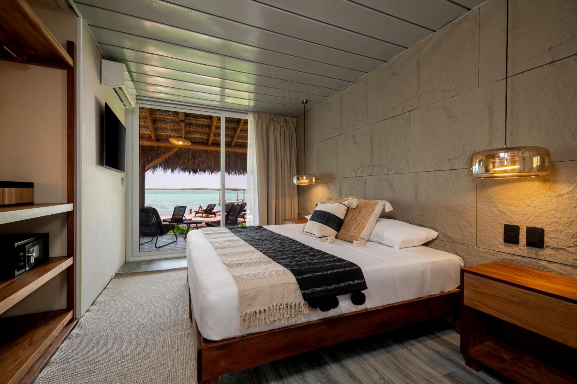 Casa Aakal Lagoon Front Bacalar Buitenkant foto