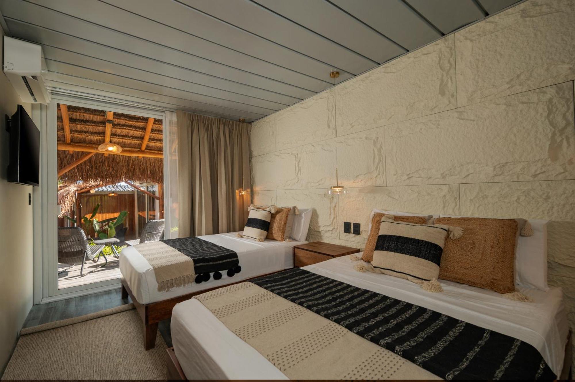Casa Aakal Lagoon Front Bacalar Kamer foto