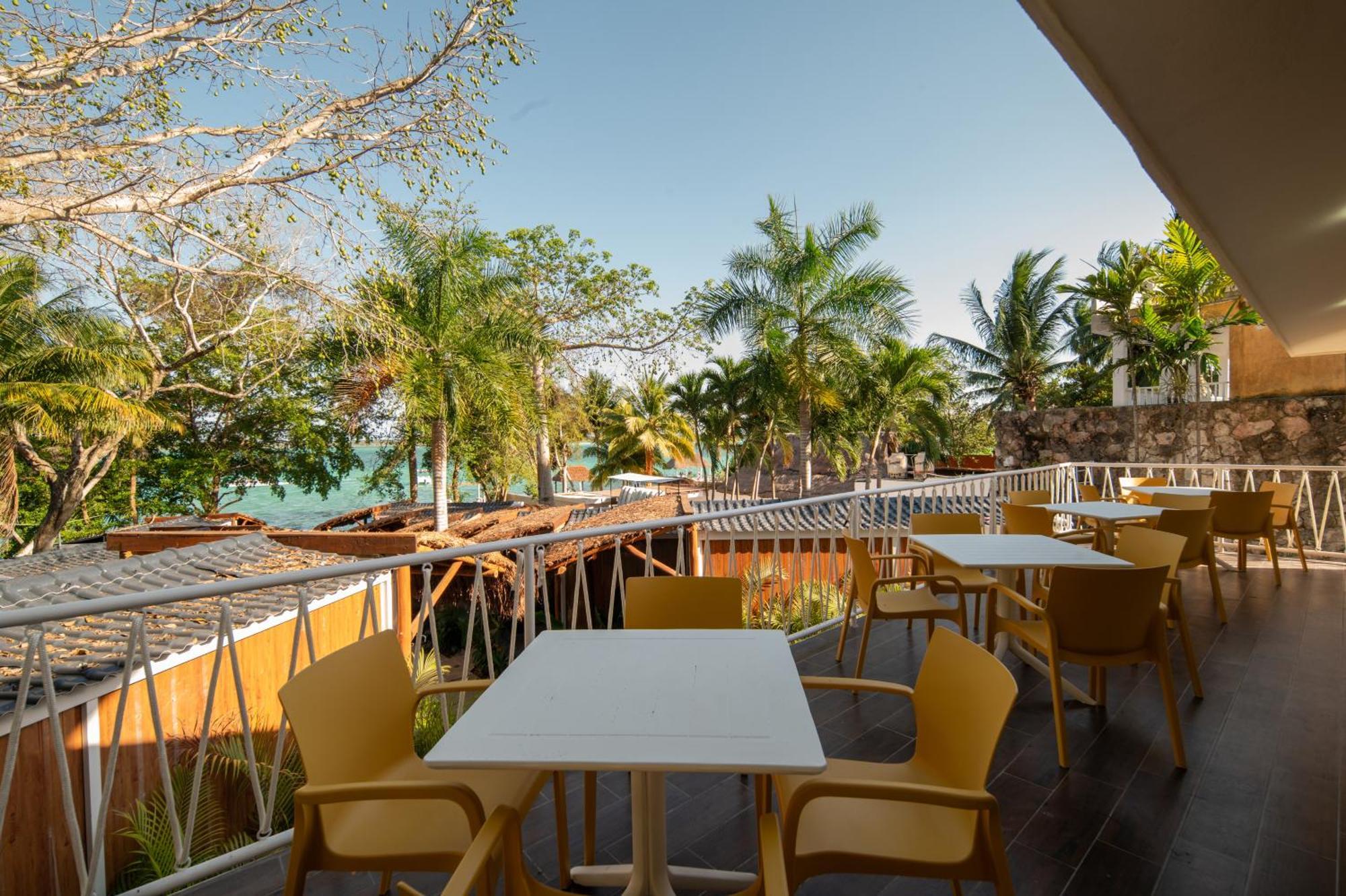 Casa Aakal Lagoon Front Bacalar Buitenkant foto