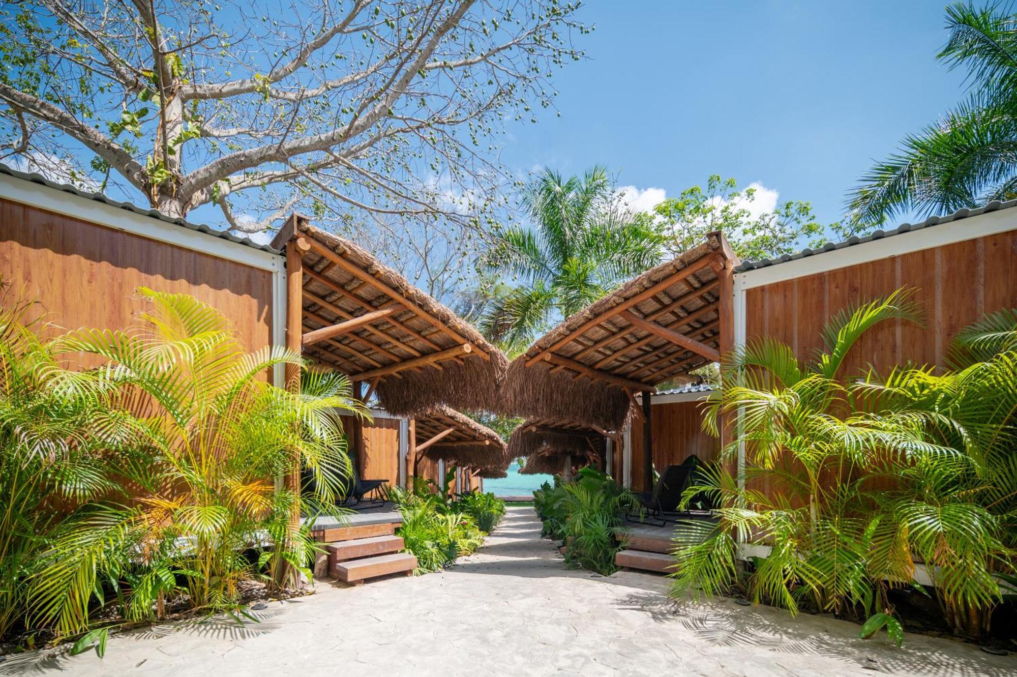 Casa Aakal Lagoon Front Bacalar Buitenkant foto